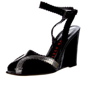 - Walter Steiger Ariana Wedges with original box and dust bag